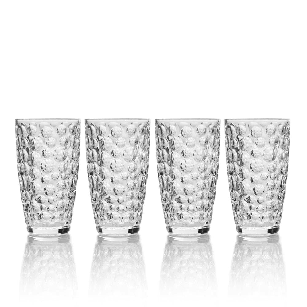 Mikasa Carroll Gate Fine Crystal Highball Glasses -Elegant and Sophisticated