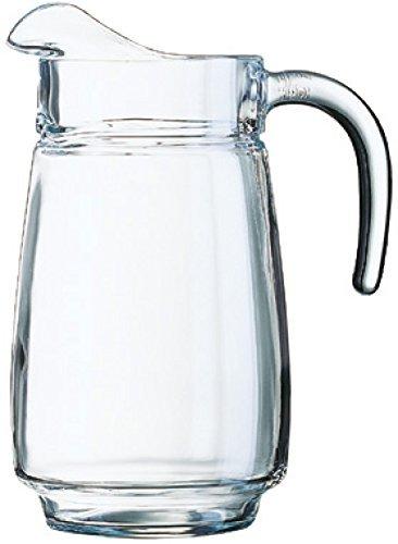 Luminarc Quadro 16.75-Ounce Jug/Pitcher with White Lid