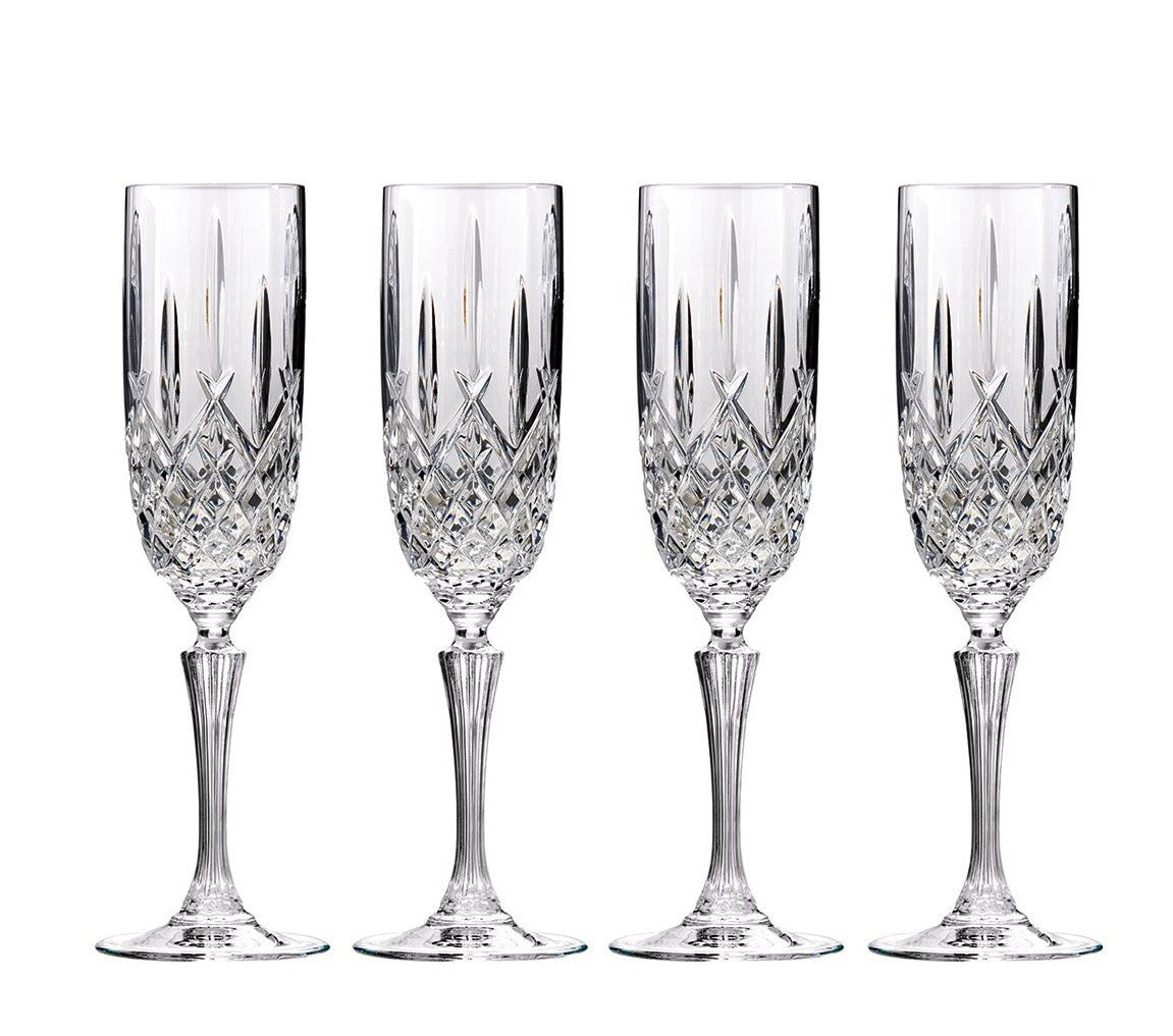 Waterford Markham Flutes set of 4 - Marquis collection - Royal Gift