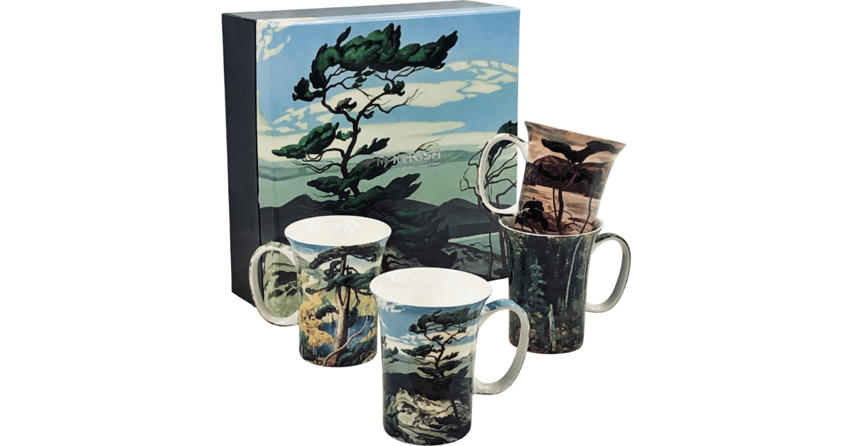 McIntosh Group of Seven Mugs (Set of 4), Multicolor