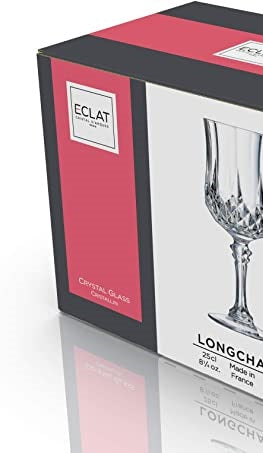 Cristal D'Arques Longchamp Goblet, 8-1/4-OZ Set of 4