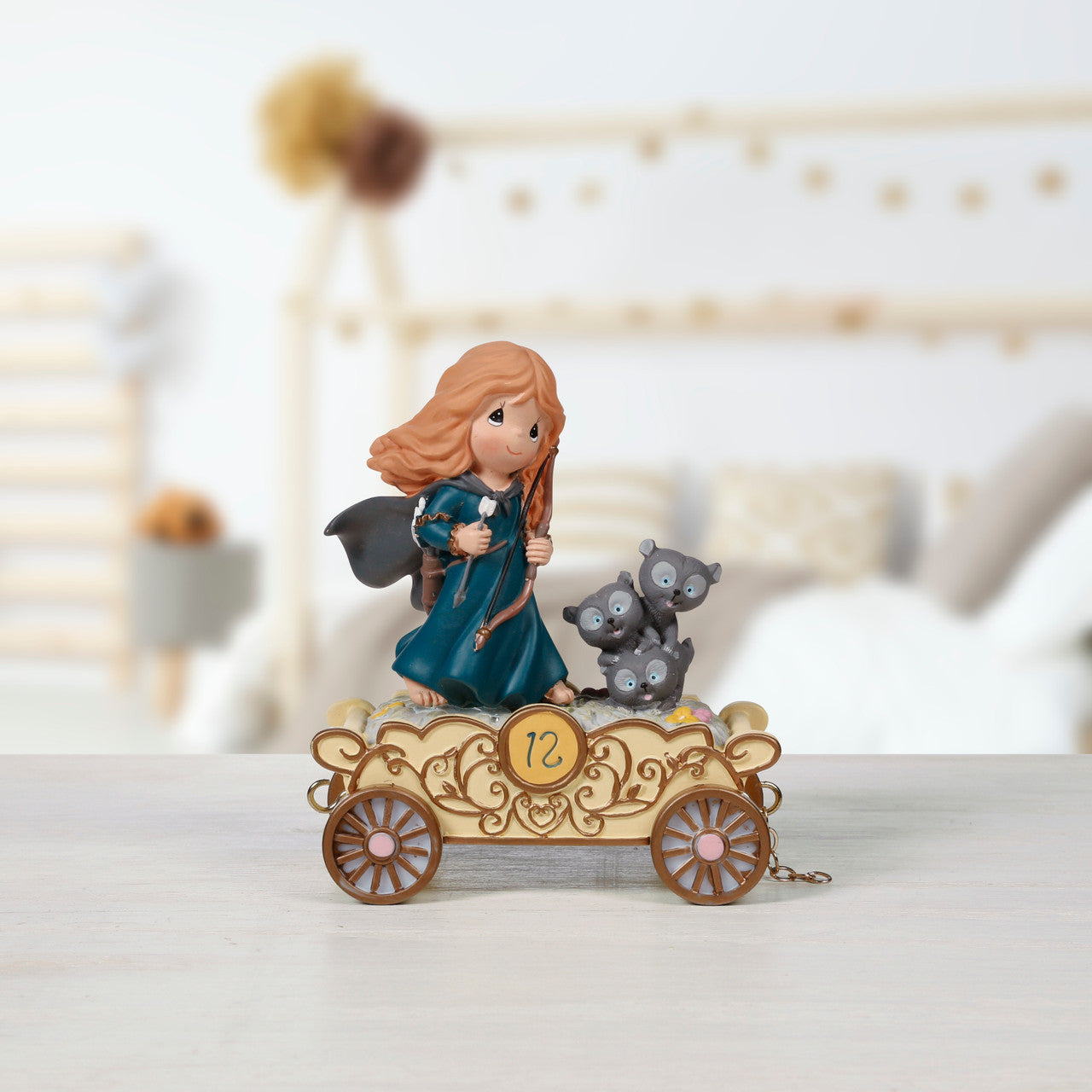 Precious Moments Birthday Gifts Parade Collection Age 12 Brave resin figurine