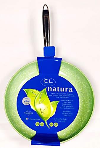 Frying Pan Natura 30CM Healthy Ceramic Non-Stick Made in Italy