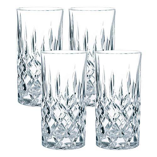 Nachtmann Noblesse 4 Long Drink Glasses Crystal