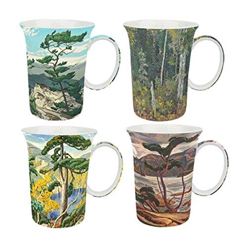 McIntosh Group of Seven Mugs (Set of 4), Multicolor