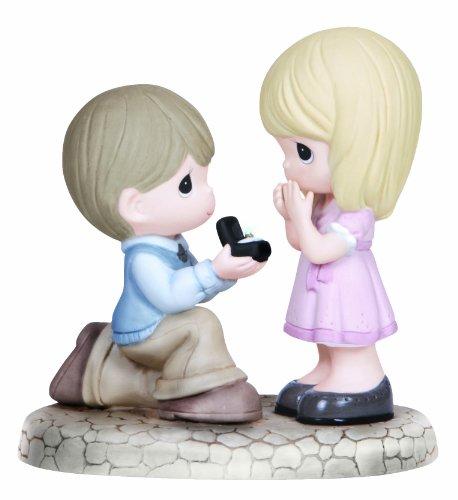 Precious Moments  Will you mary me Porcelain Figurine